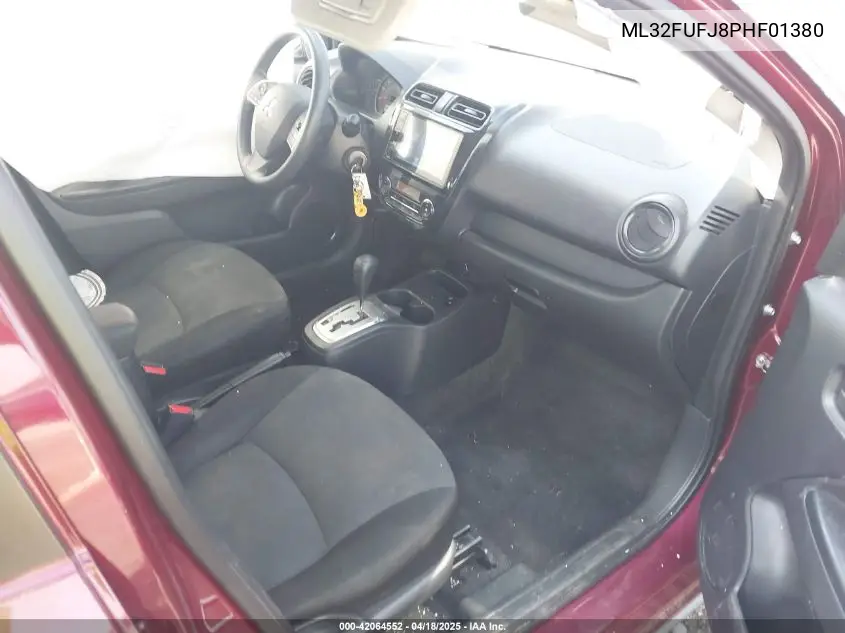 2023 Mitsubishi Mirage G4 Black Edition/Es/Le VIN: ML32FUFJ8PHF01380 Lot: 42064552