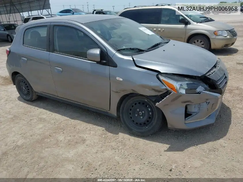 2023 Mitsubishi Mirage Es VIN: ML32AUHJ9PH006968 Lot: 42242287