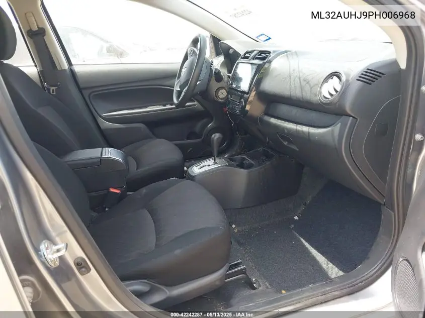 2023 Mitsubishi Mirage Es VIN: ML32AUHJ9PH006968 Lot: 42242287