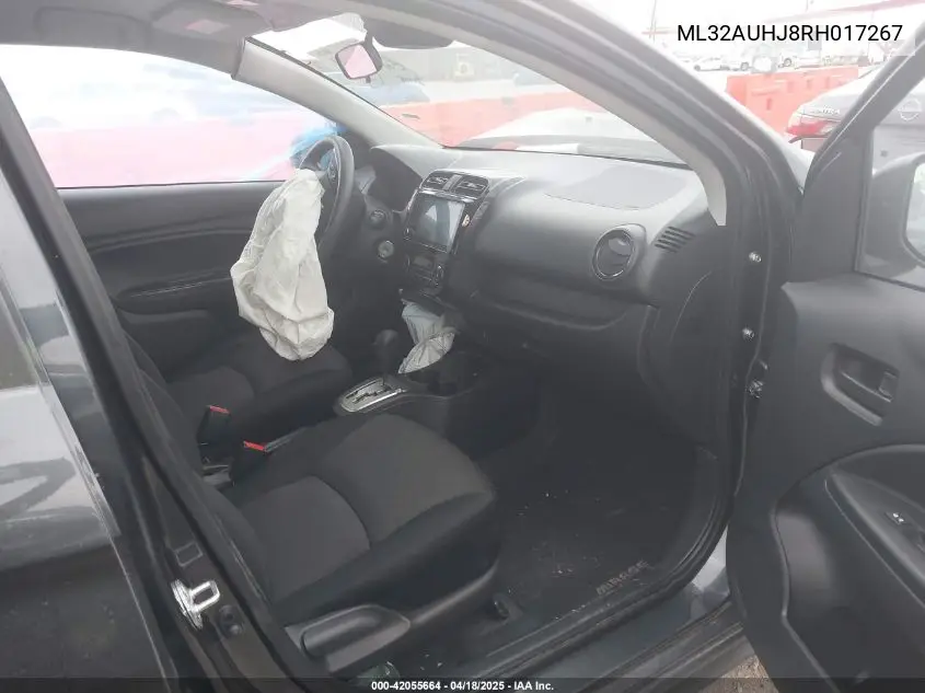 2024 Mitsubishi Mirage Es/Le VIN: ML32AUHJ8RH017267 Lot: 42055664