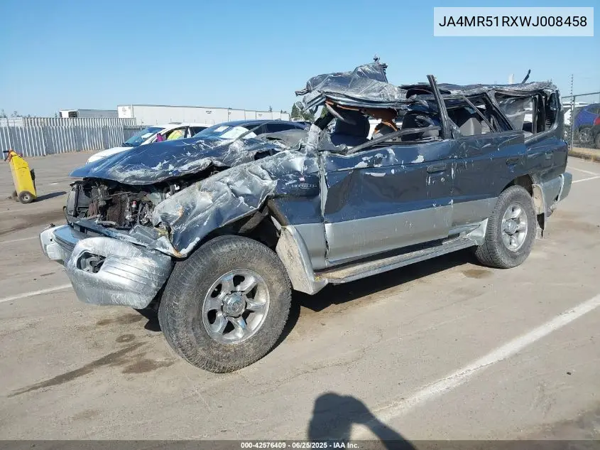 1998 Mitsubishi Montero VIN: JA4MR51RXWJ008458 Lot: 42576409