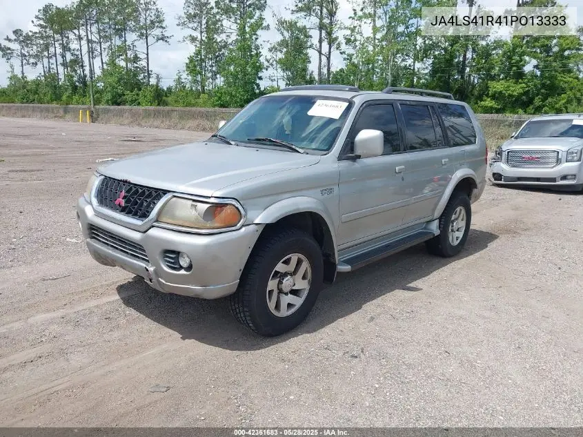 2001 Mitsubishi Montero Sport Limited VIN: JA4LS41R41PO13333 Lot: 42361683