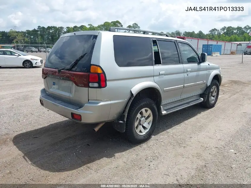 2001 Mitsubishi Montero Sport Limited VIN: JA4LS41R41PO13333 Lot: 42361683