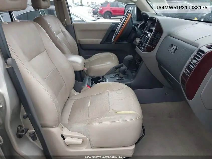 2001 Mitsubishi Montero Limited VIN: JA4MW51R31J038175 Lot: 42453373