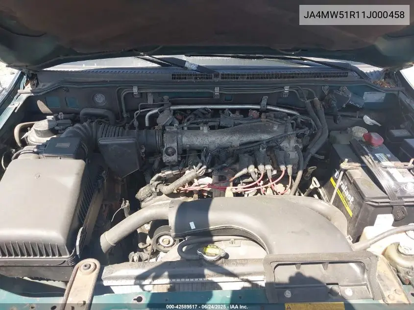 2001 Mitsubishi Montero Limited VIN: JA4MW51R11J000458 Lot: 42589517
