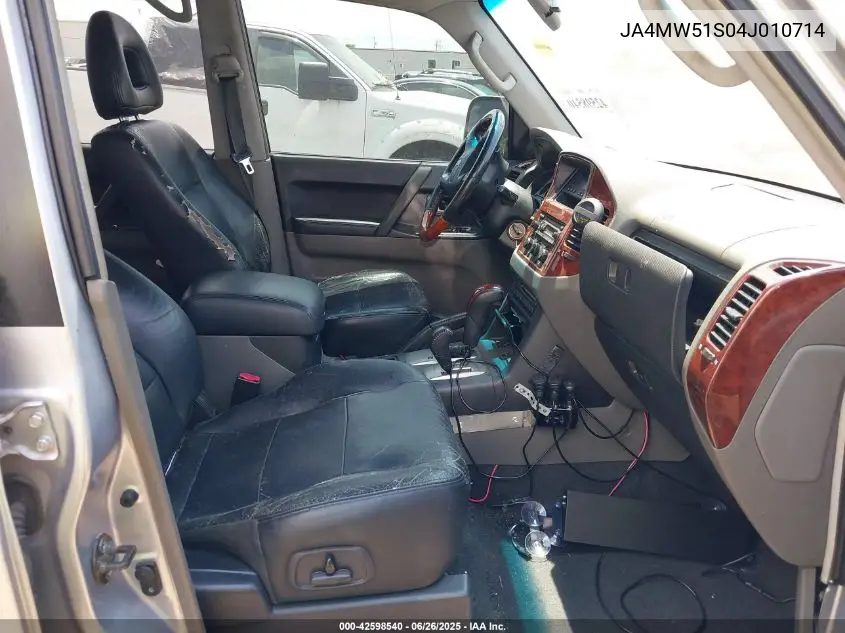 2004 Mitsubishi Montero Xls VIN: JA4MW51S04J010714 Lot: 42598540