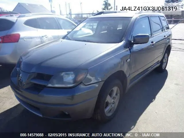 2003 Mitsubishi Outlander Xls VIN: JA4LZ41GX3U061319 Lot: 14579088