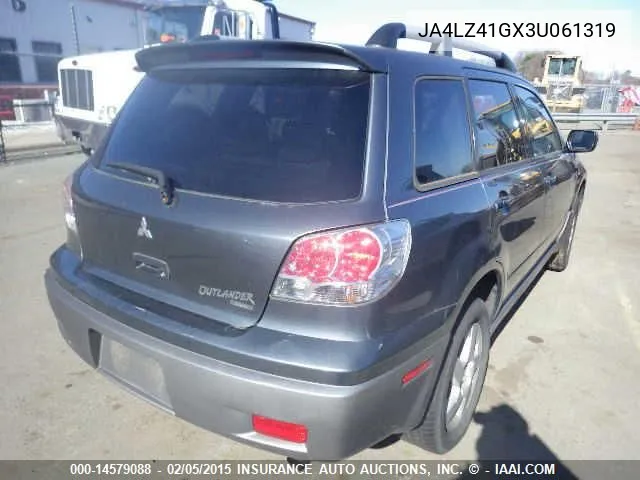 2003 Mitsubishi Outlander Xls VIN: JA4LZ41GX3U061319 Lot: 14579088