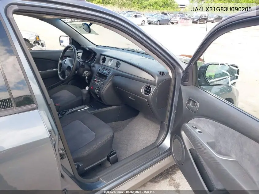 2003 Mitsubishi Outlander Ls VIN: JA4LX31G83U090205 Lot: 42178632