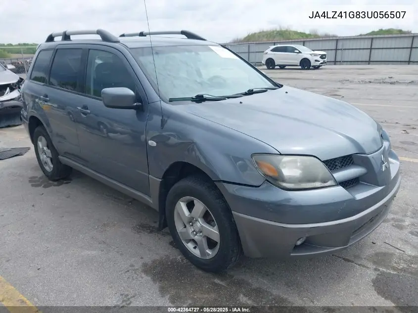 2003 Mitsubishi Outlander Xls VIN: JA4LZ41G83U056507 Lot: 42364727