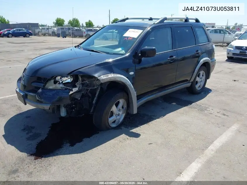 2003 Mitsubishi Outlander Xls VIN: JA4LZ41G73U053811 Lot: 42396497