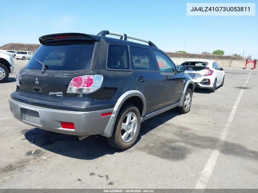 2003 Mitsubishi Outlander Xls VIN: JA4LZ41G73U053811 Lot: 42396497