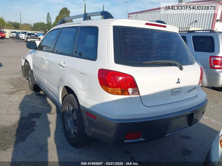 2004 Mitsubishi Outlander Ls VIN: JA4LX31F54U033873 Lot: 41855857