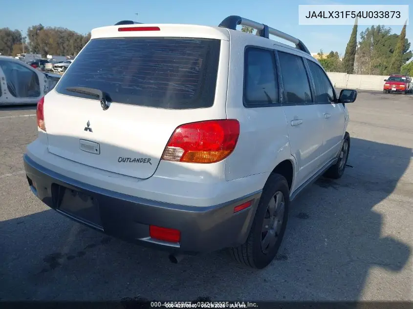 2004 Mitsubishi Outlander Ls VIN: JA4LX31F54U033873 Lot: 42370940