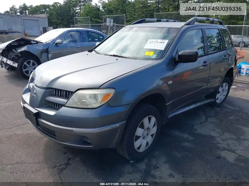 2005 Mitsubishi Outlander Ls VIN: JA4LZ31F45U039336 Lot: 42721389