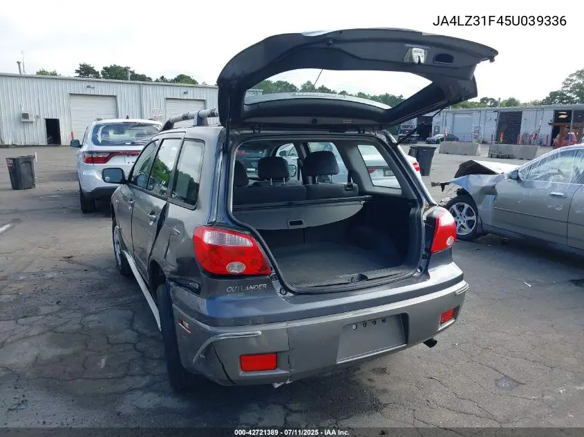 2005 Mitsubishi Outlander Ls VIN: JA4LZ31F45U039336 Lot: 42721389