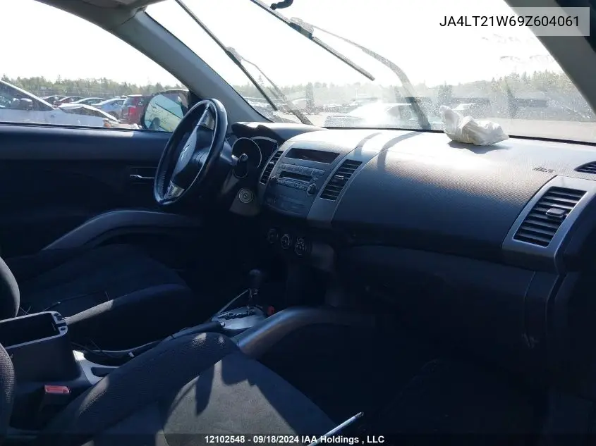 2009 Mitsubishi Outlander VIN: JA4LT21W69Z604061 Lot: 12102548