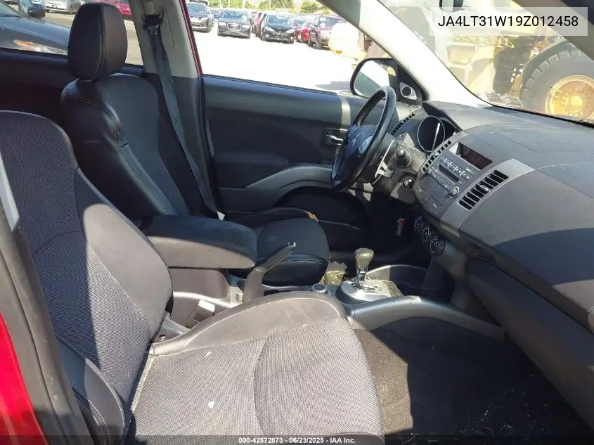 2009 Mitsubishi Outlander Se VIN: JA4LT31W19Z012458 Lot: 42572873