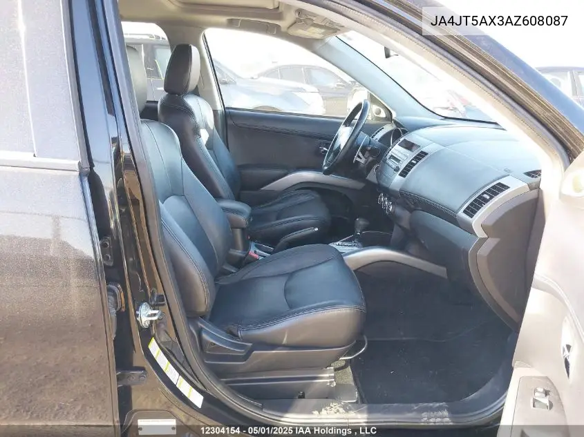 2010 Mitsubishi Outlander VIN: JA4JT5AX3AZ608087 Lot: 12304154