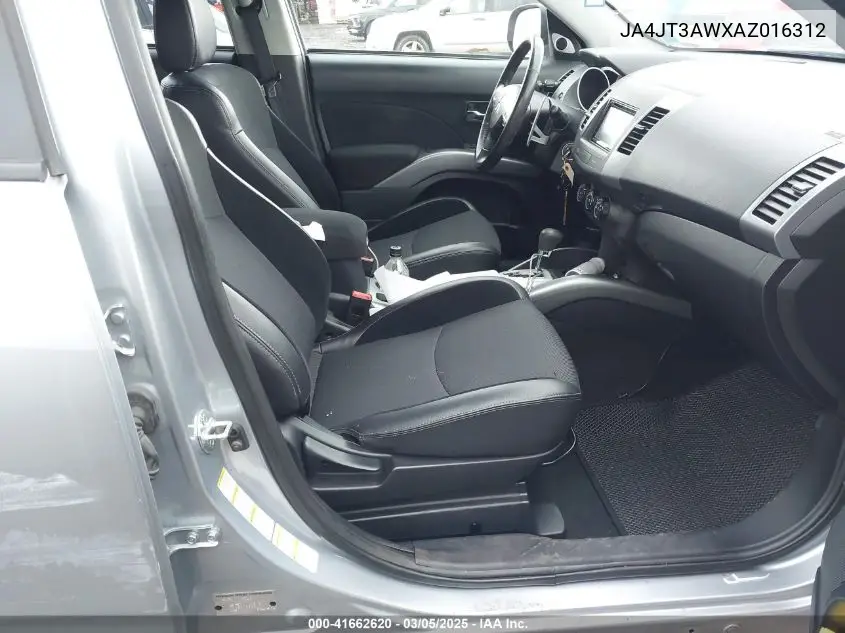 2010 Mitsubishi Outlander Se VIN: JA4JT3AWXAZ016312 Lot: 41662620