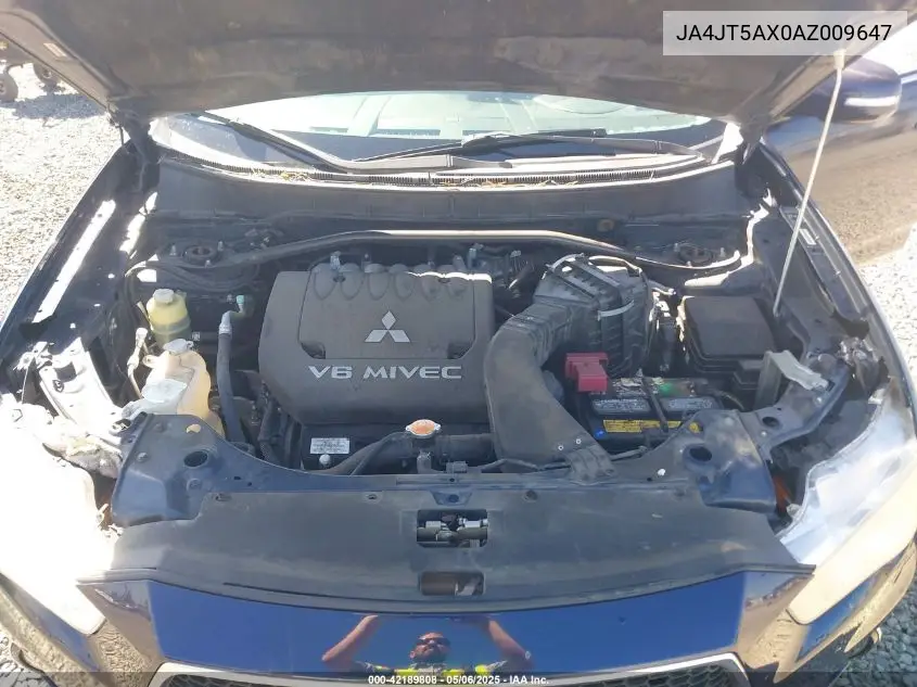 2010 Mitsubishi Outlander Gt VIN: JA4JT5AX0AZ009647 Lot: 42189808
