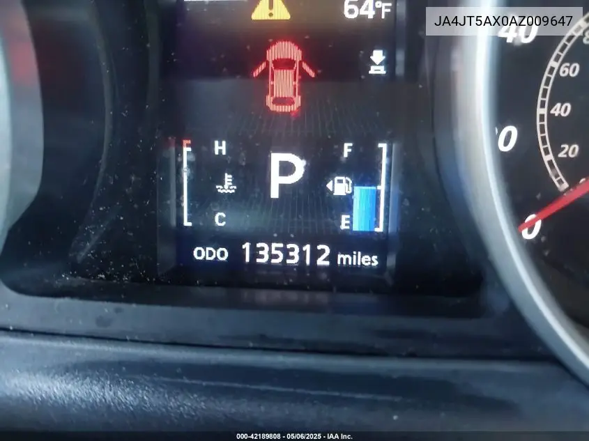 2010 Mitsubishi Outlander Gt VIN: JA4JT5AX0AZ009647 Lot: 42189808