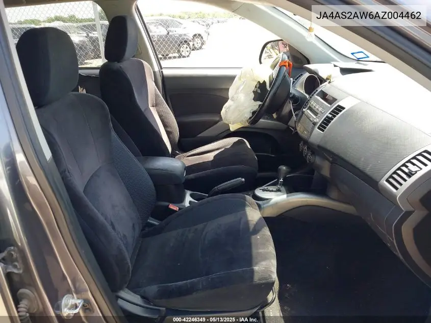 2010 Mitsubishi Outlander Es VIN: JA4AS2AW6AZ004462 Lot: 42246349