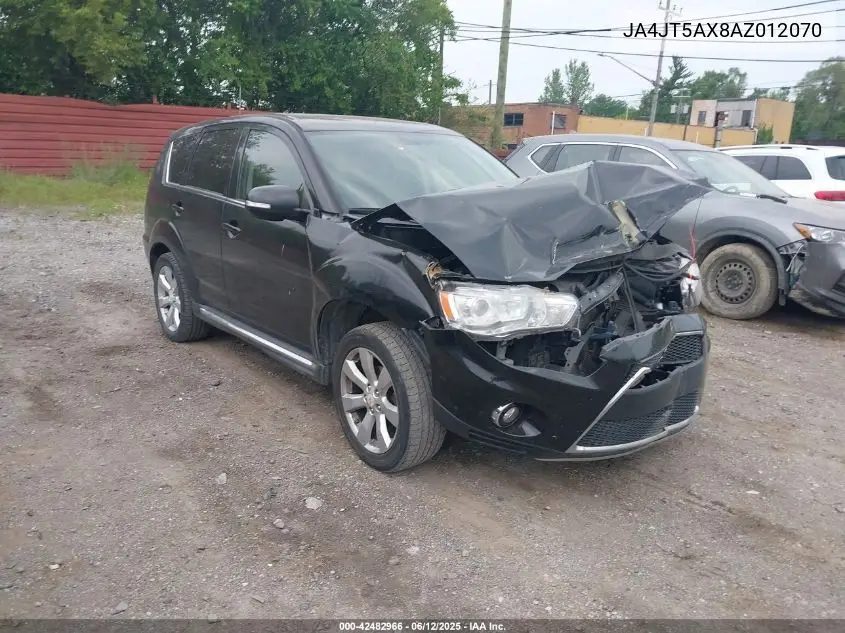 2010 Mitsubishi Outlander Gt VIN: JA4JT5AX8AZ012070 Lot: 42482966