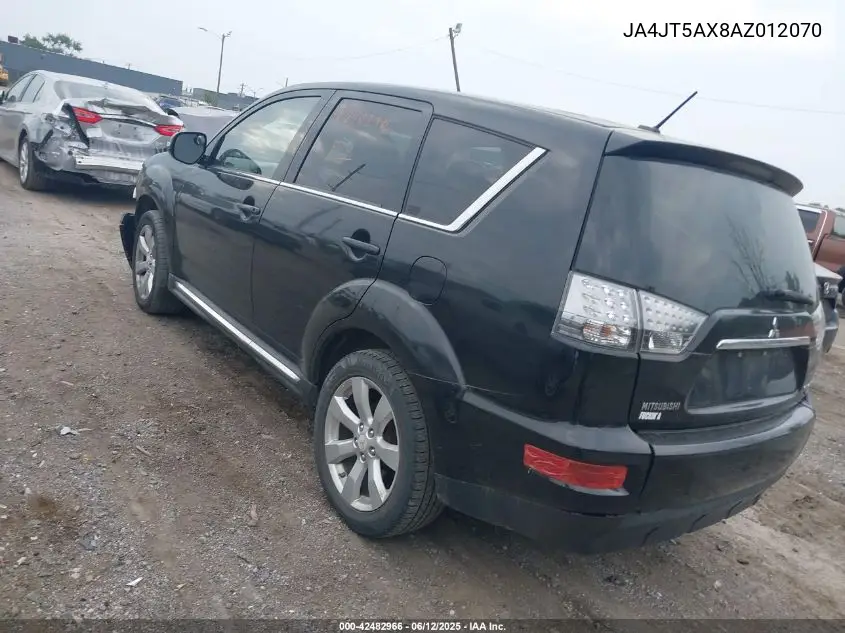 2010 Mitsubishi Outlander Gt VIN: JA4JT5AX8AZ012070 Lot: 42482966