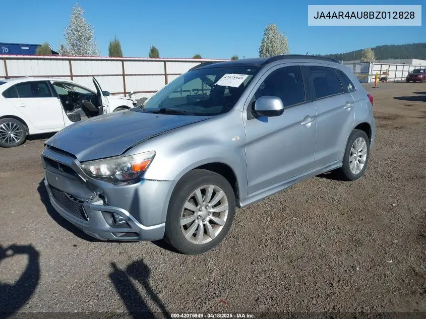 2011 Mitsubishi Outlander Sport Se VIN: JA4AR4AU8BZ012828 Lot: 42075949