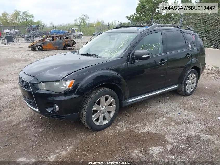 2011 Mitsubishi Outlander Se VIN: JA4AS3AW5BU013447 Lot: 42256531