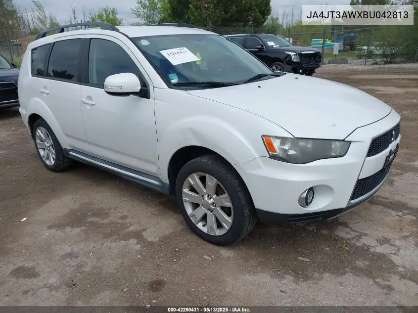 2011 Mitsubishi Outlander Se VIN: JA4JT3AWXBU042813 Lot: 42260431