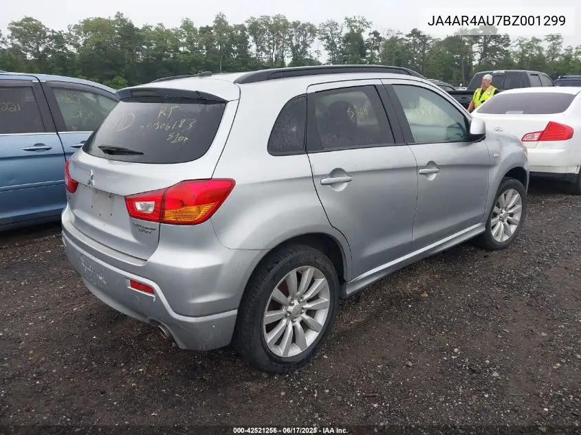 2011 Mitsubishi Outlander Sport Se VIN: JA4AR4AU7BZ001299 Lot: 42521256