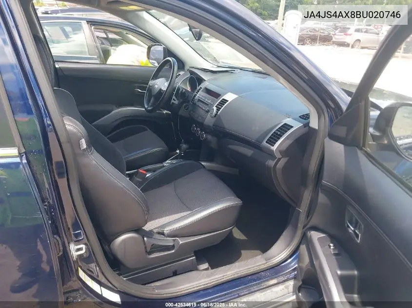 2011 Mitsubishi Outlander Xls VIN: JA4JS4AX8BU020746 Lot: 42534619