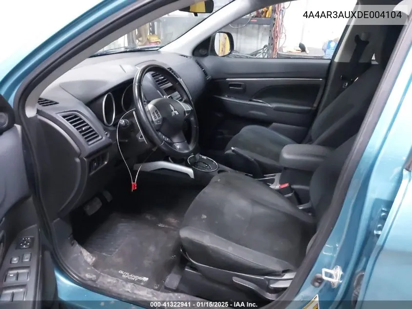 2013 Mitsubishi Outlander Sport Es VIN: 4A4AR3AUXDE004104 Lot: 41322941