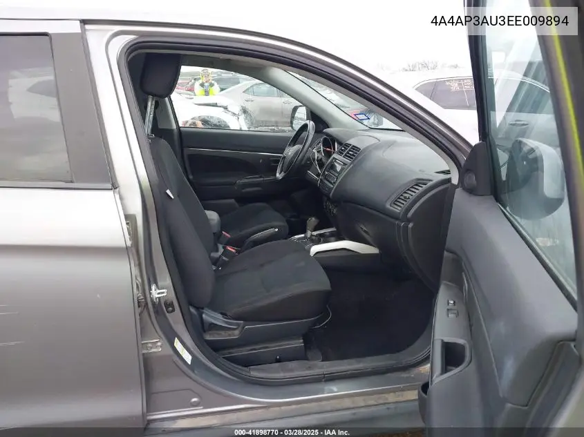 2014 Mitsubishi Outlander Sport Es VIN: 4A4AP3AU3EE009894 Lot: 41898770