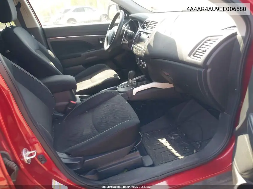 2014 Mitsubishi Outlander Sport Se VIN: 4A4AR4AU9EE006580 Lot: 42168834