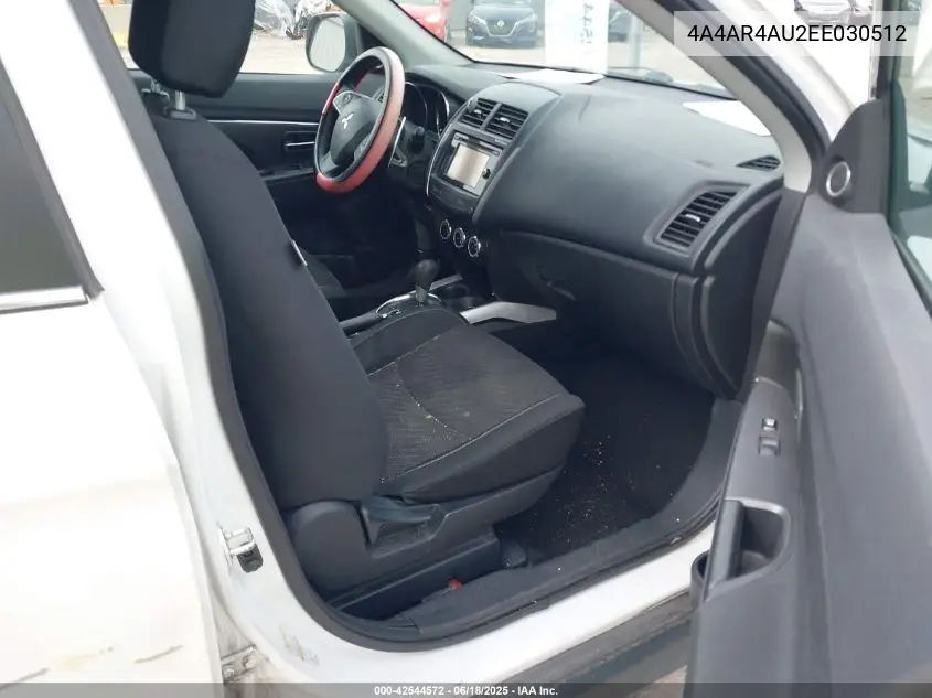 2014 Mitsubishi Outlander Sport Se VIN: 4A4AR4AU2EE030512 Lot: 42544572