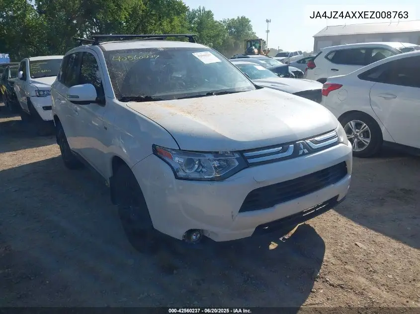2014 Mitsubishi Outlander Gt VIN: JA4JZ4AXXEZ008763 Lot: 42560237