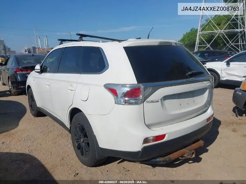 2014 Mitsubishi Outlander Gt VIN: JA4JZ4AXXEZ008763 Lot: 42560237
