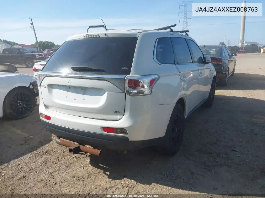 2014 Mitsubishi Outlander Gt VIN: JA4JZ4AXXEZ008763 Lot: 42560237