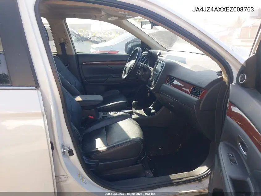 2014 Mitsubishi Outlander Gt VIN: JA4JZ4AXXEZ008763 Lot: 42560237