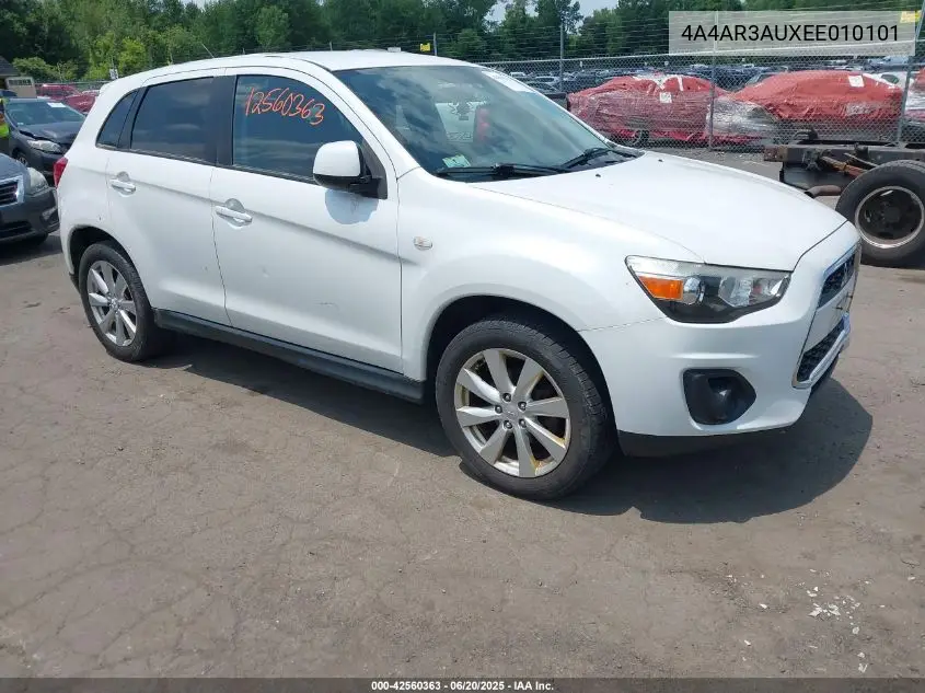 2014 Mitsubishi Outlander Sport Es VIN: 4A4AR3AUXEE010101 Lot: 42560363