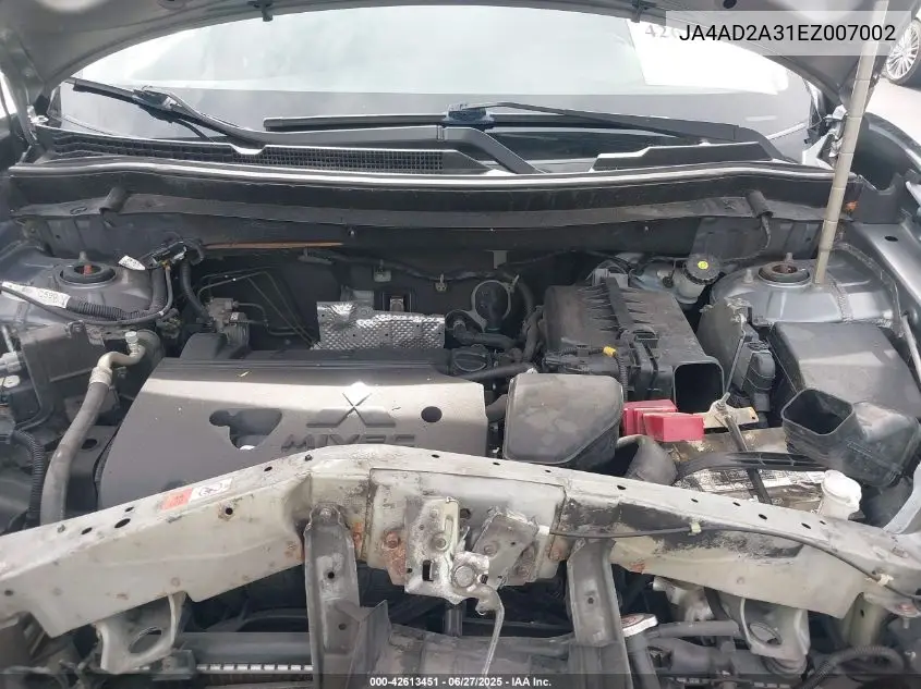 2014 Mitsubishi Outlander Es VIN: JA4AD2A31EZ007002 Lot: 42613451
