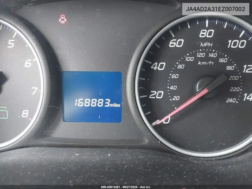 2014 Mitsubishi Outlander Es VIN: JA4AD2A31EZ007002 Lot: 42613451