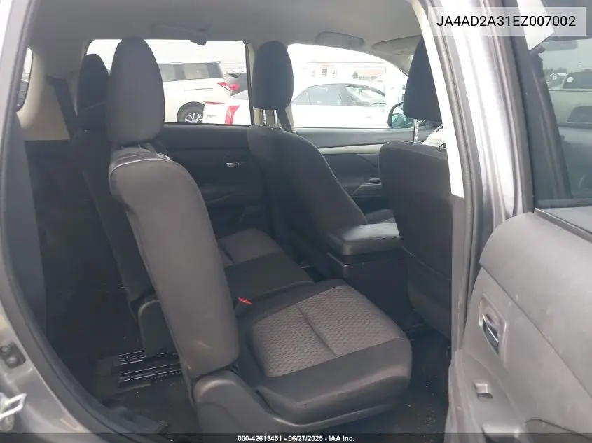 2014 Mitsubishi Outlander Es VIN: JA4AD2A31EZ007002 Lot: 42613451