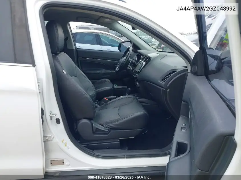 2016 Mitsubishi Outlander Sport 2.4 Sel VIN: JA4AP4AW2GZ043992 Lot: 41878328