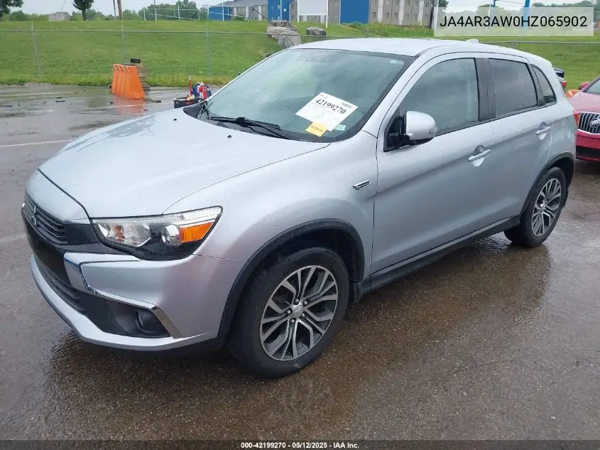 2017 Mitsubishi Outlander Sport 2.4 Se VIN: JA4AR3AW0HZ065902 Lot: 42199270