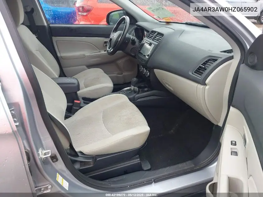 2017 Mitsubishi Outlander Sport 2.4 Se VIN: JA4AR3AW0HZ065902 Lot: 42199270