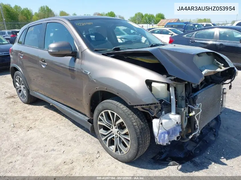 2017 Mitsubishi Outlander Sport 2.0 Es VIN: JA4AR3AU5HZ053954 Lot: 42207164